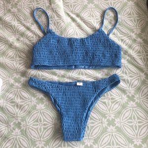 Shirred bikini set BRAND NEW!!